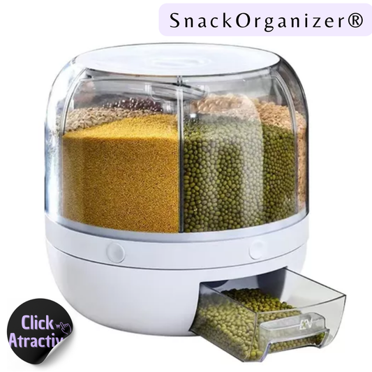 SnackOrganizer™ - Organizador Giratorio