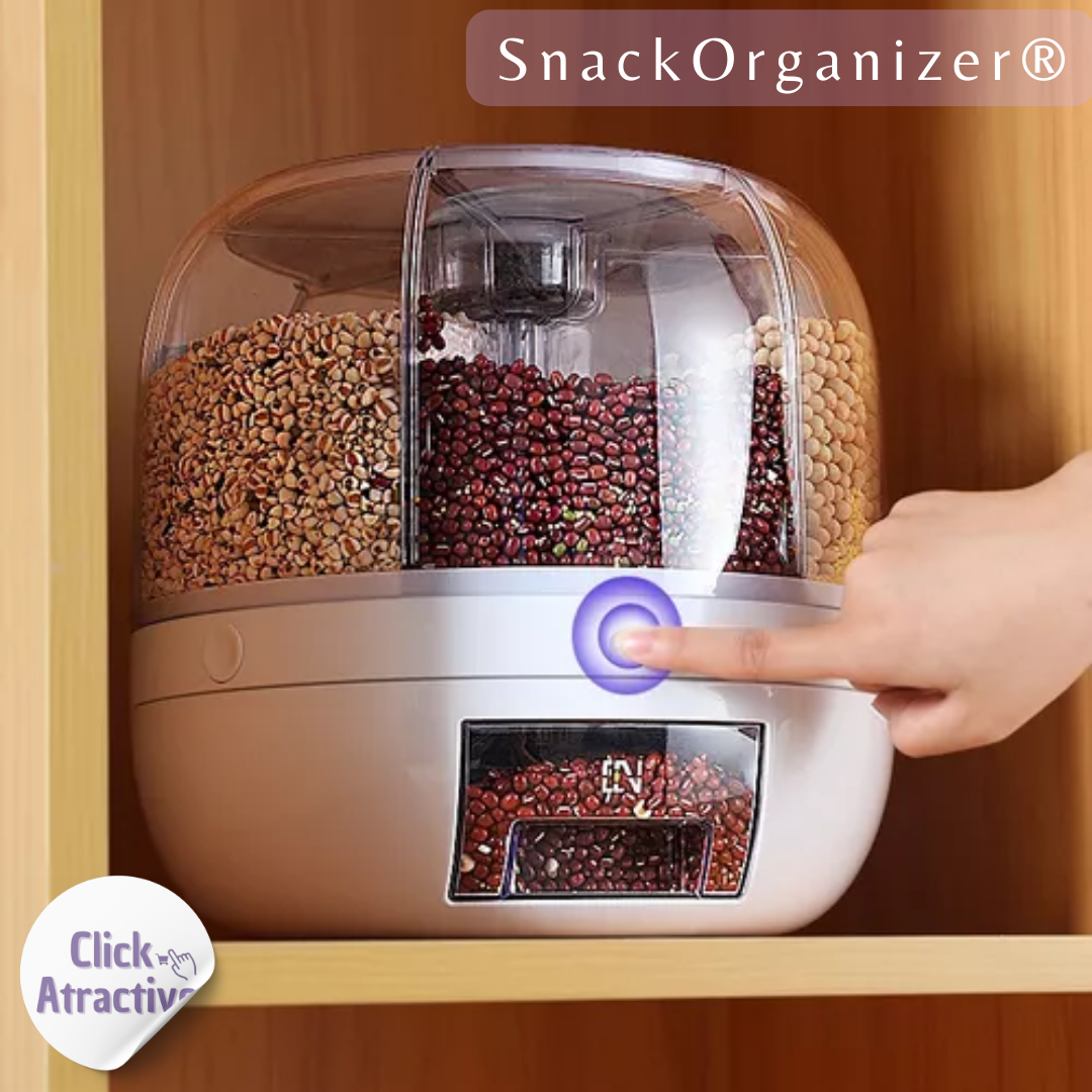 SnackOrganizer™ - Organizador Giratorio