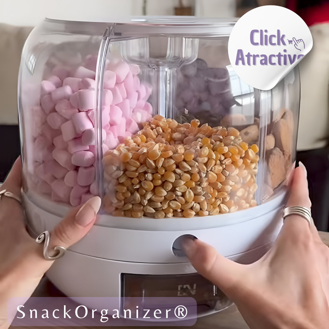 SnackOrganizer™ - Organizador Giratorio