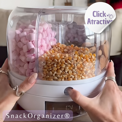 SnackOrganizer™ - Organizador Giratorio